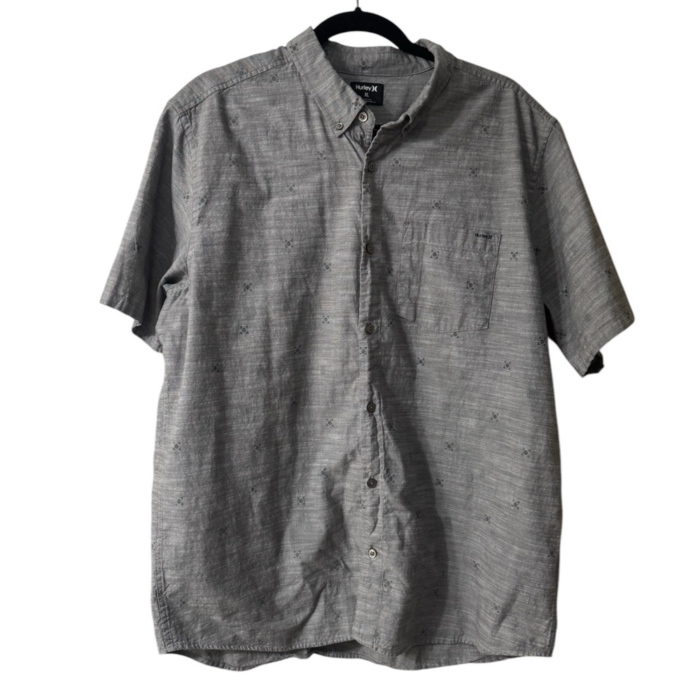 Hurley full button polo size XL